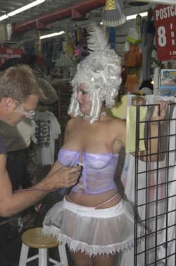 Body Painting 2004 photo - Duval Street, Key West